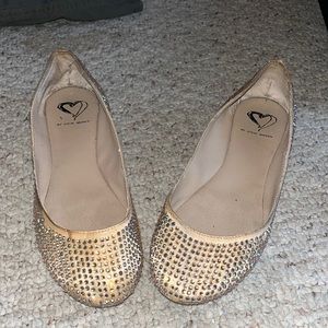 steve madden rhinestone flats